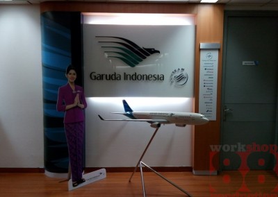 Back Wall Garuda Indonesia @ Hotel Bumi Surabaya Info 08165441454