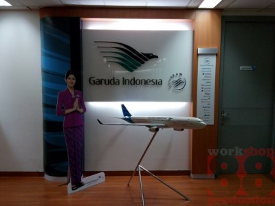 Back Wall Garuda Indonesia @ Hotel Bumi Surabaya Info 08165441454