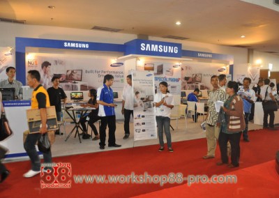 Booth Pameran Samsung @ Jatim Expo Info 08165441454
