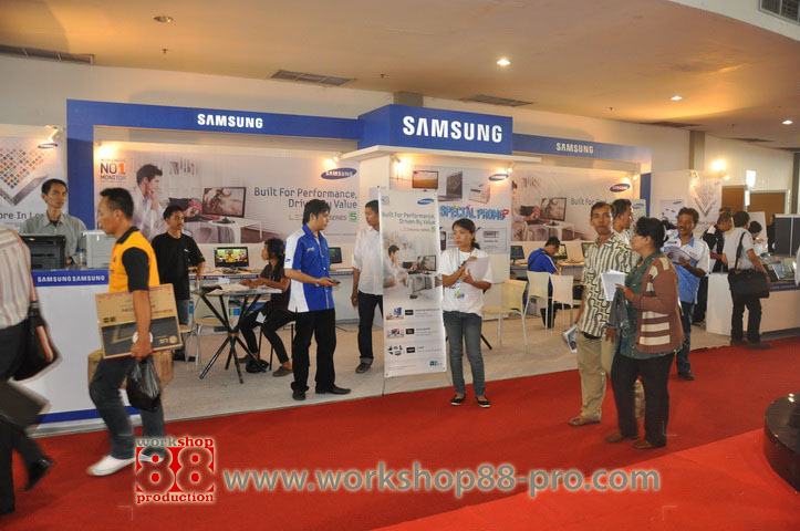 Booth Pameran Samsung @ Jatim Expo Info 08165441454