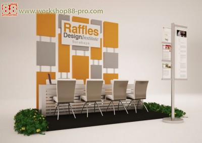 Booth Raffles Design Institute Surabaya (Mobile) Info 081938175858