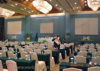 Event Support Backdrop @ Shangri-La Surabaya Info 08165441454