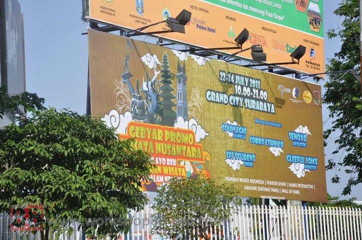 Billboard Dinas Pariwisata JATIM @ Grand City Info 08165441454