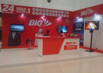 Booth Big TV @ Grand City Surabaya Info 08165441454