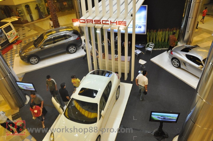 Booth Exhibition Porsche @ Mall Galaxy Surabaya Info 08165441454