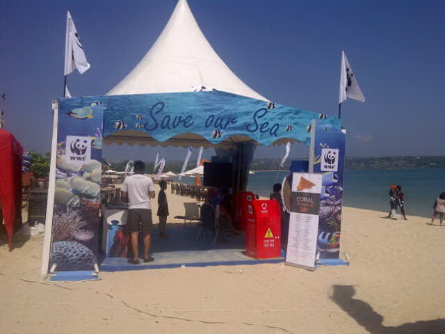 Booth WWF Save Our Sea @ Bali Info 08165441454