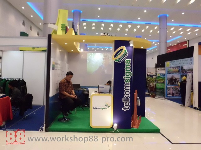Booth Telkom Sigma @ Grand City Surabaya Info 08165441454