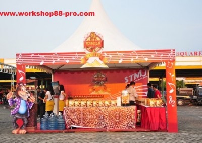 Booth Kopi Singa STMJ @ Giant Maspion Surabaya Info 08165441454