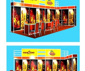 Booth Kebab Turki @ Gramedia Expo Surabaya Info 08165441454