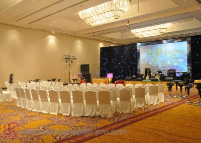 Stage Decorator & Backdrop Bank Mandiri di Shangri-La Surabaya Info 08165441454