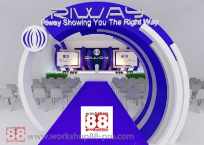 Stage Contractor for Riway International @ Imperial Ballroom Surabaya Info 08165441454