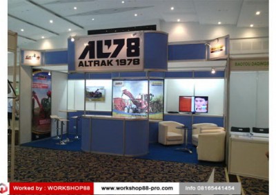 Contractor stand pameran Sugarex Surabaya Grand City for Altrak Info +628165441454