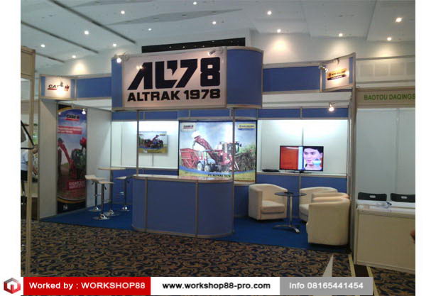 Contractor stand pameran Sugarex Surabaya Grand City for Altrak Info +628165441454