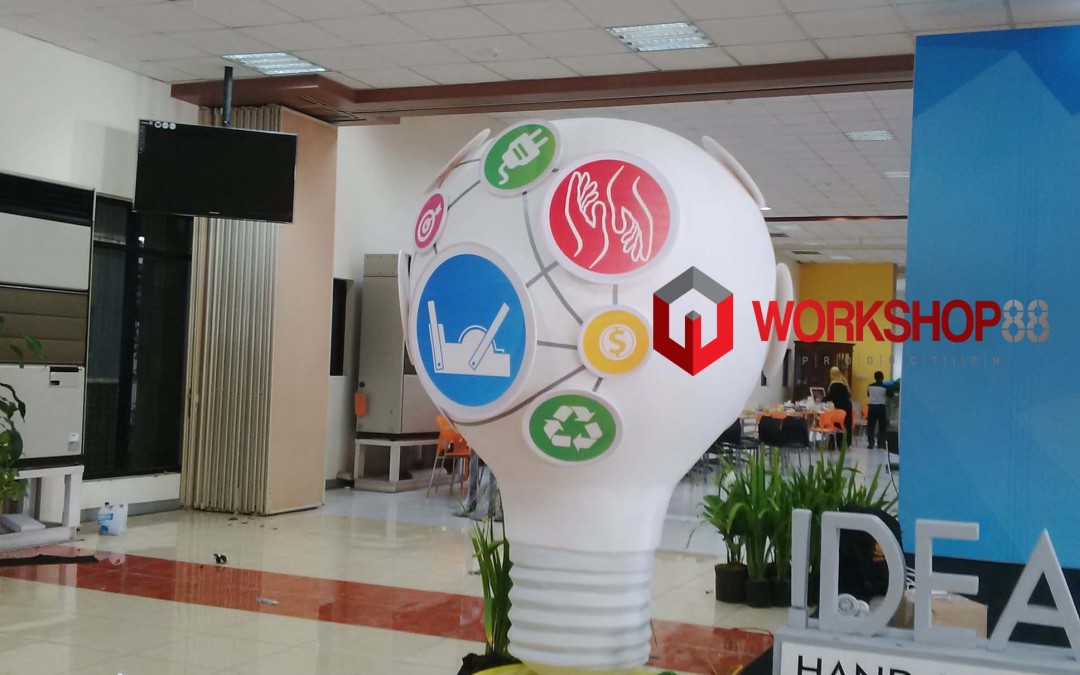 Jasa Pembuatan Sterofoam / Styrofoam di IDEA EXPO Sampoerna Surabaya