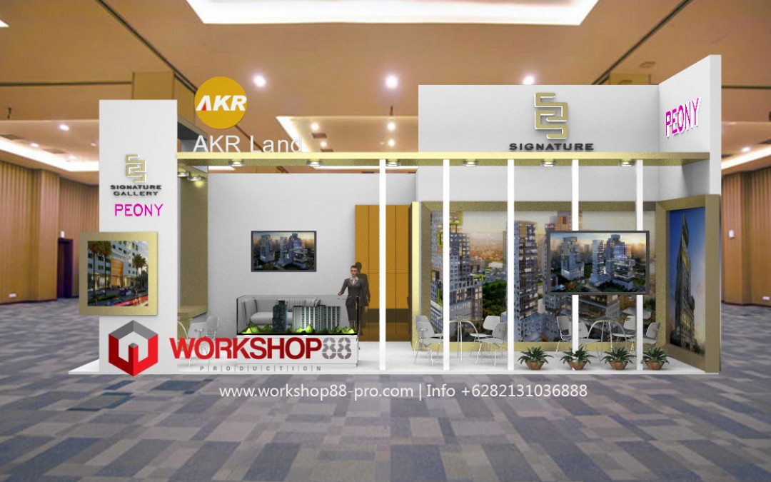 Stand Pameran Property AKR Land Terbaik SPEX 2015 Grand City Surabaya