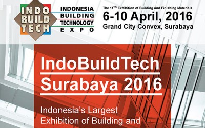 Kunjungi Indobuildtech 2016  : Pameran Terbesar Industri Bangunan & Interior