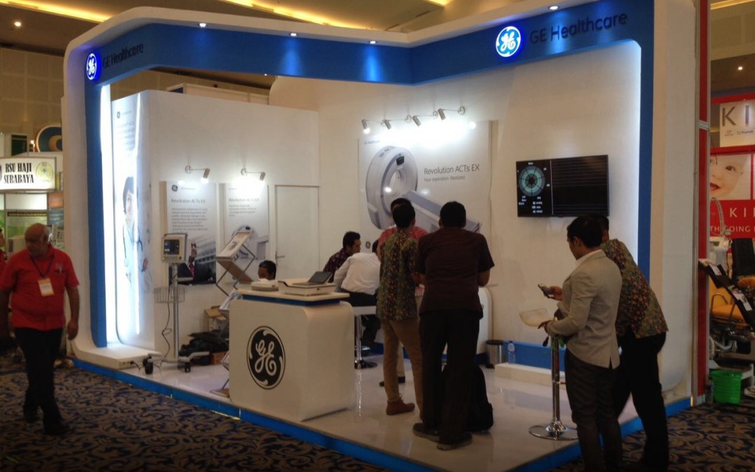 Stall Design in Bali and Surabaya for 12th Hospital Medical Congress and EXPO