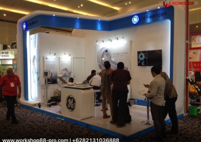 Stall Design in Bali and Surabaya for 12th Hospital Medical Congress and EXPO