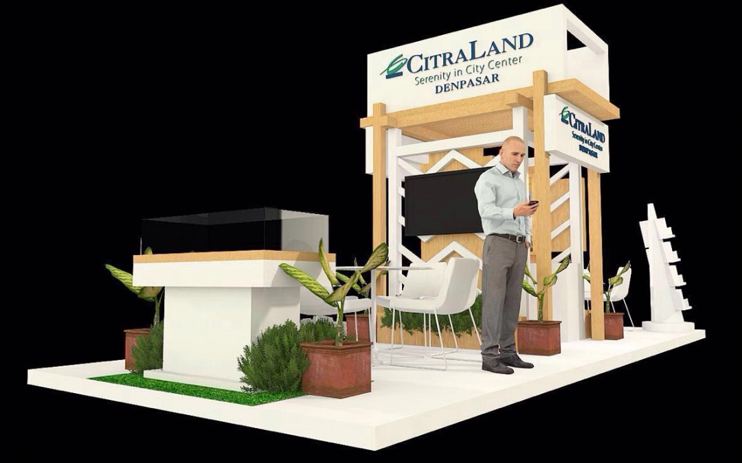 Stand Contractor Exhibition Booth Bali for Citraland Info +628.2131.036888