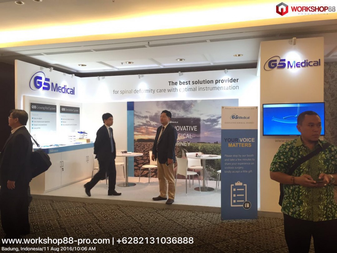 GS Medical Booth Stand Out in SRS World Wide Conference, Bali