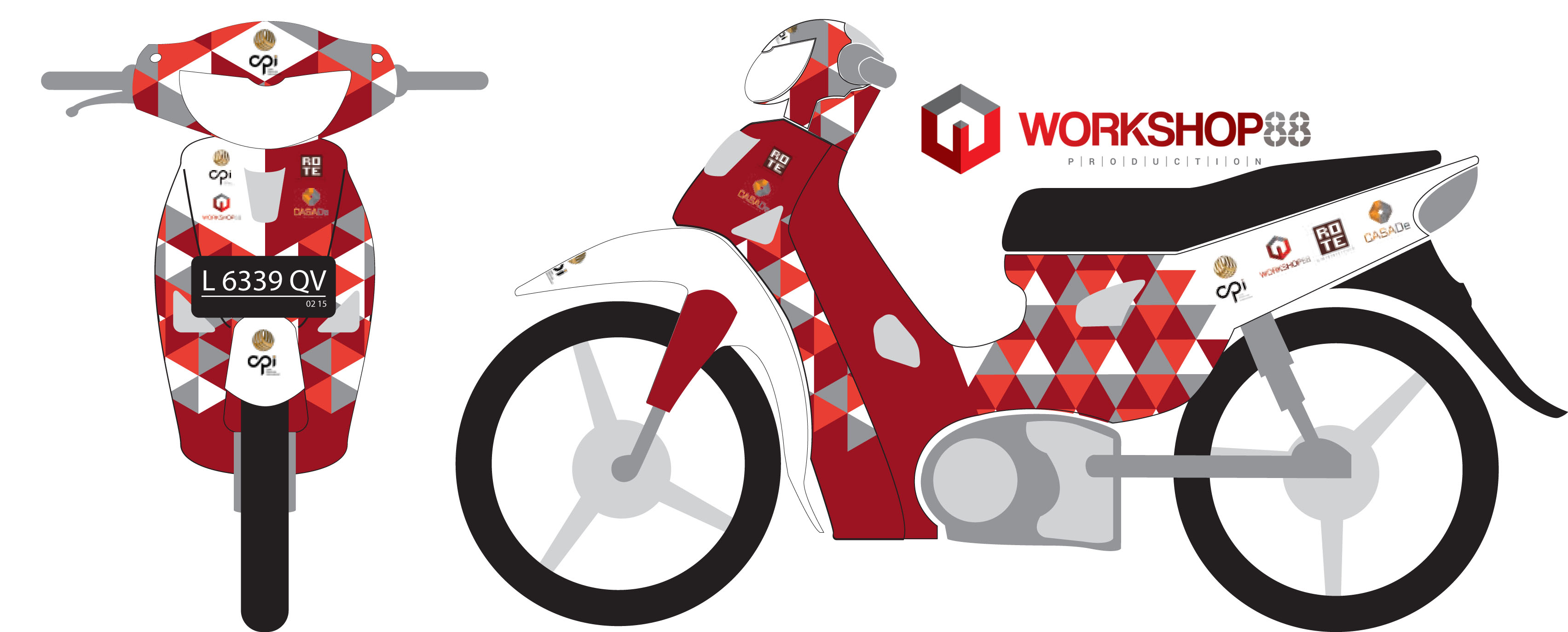 Branding Motor Kantor Kontraktor Pameran di Surabaya Kontraktor