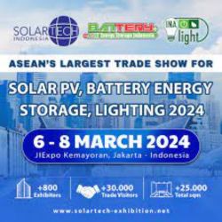 Solartech Indonesia 2024 Kontraktor Booth Pameran Info WA +628.2131.036.888