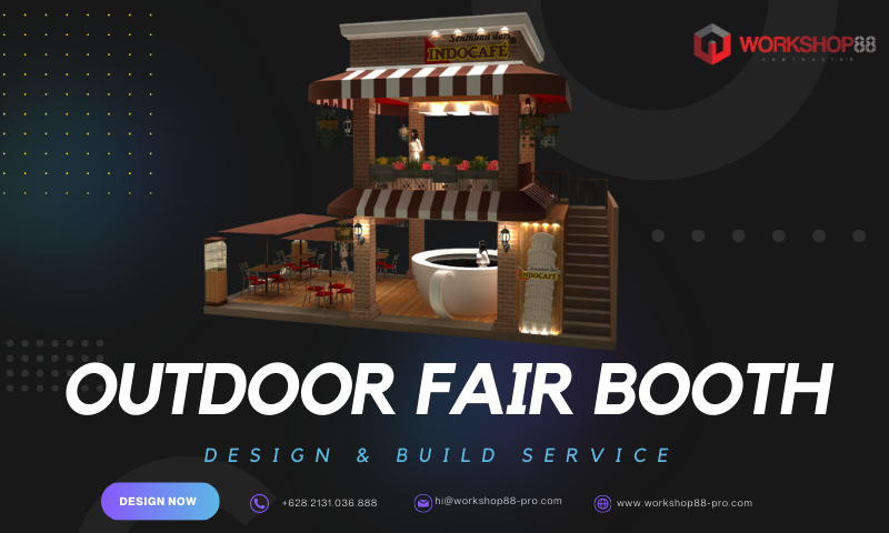 Design Stand Outdoor Event Fair WA +628.2131.036.888