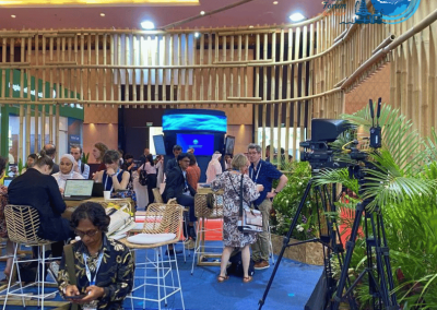 Paviliun France Stand at WWF Bali 2024