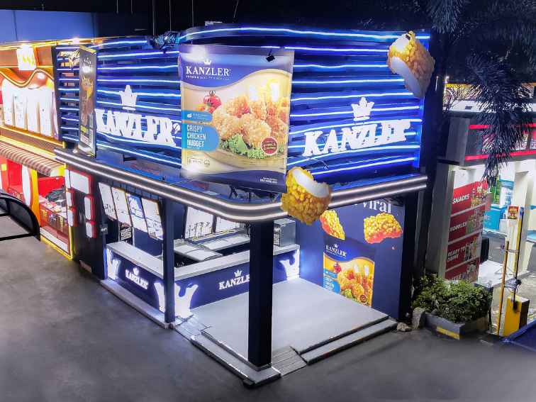 Project Sukses Kontraktor Booth Kanzler PRJ 2025 di Grand City Surabaya Info WA +628.2131.036.888