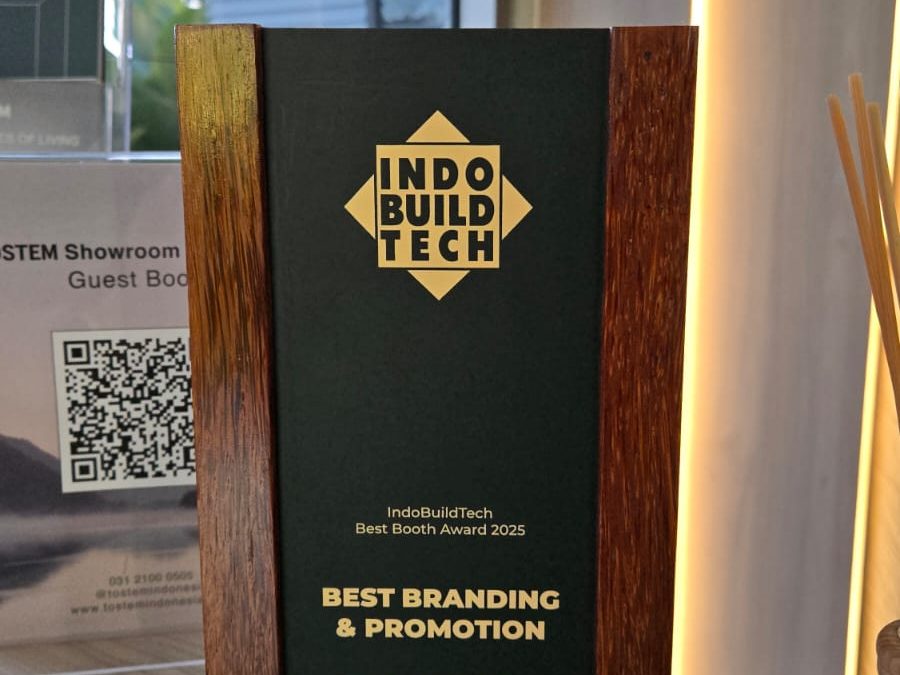 Workshop88 Wins Best Branding & Promotion Award at IndoBuildTech Surabaya 2025